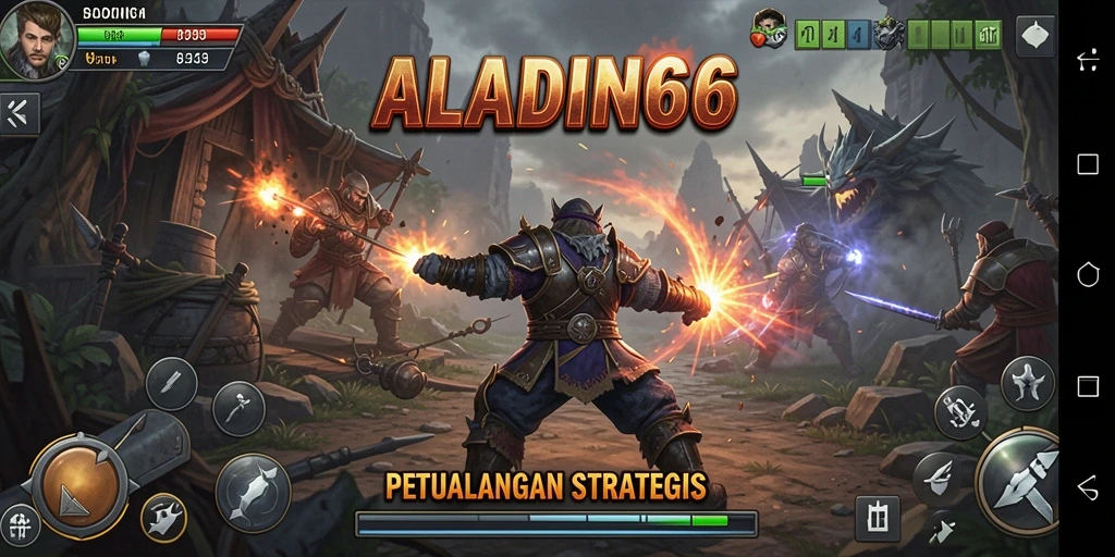 Gameplay intens dari ALADIN66 di dunia strategi.