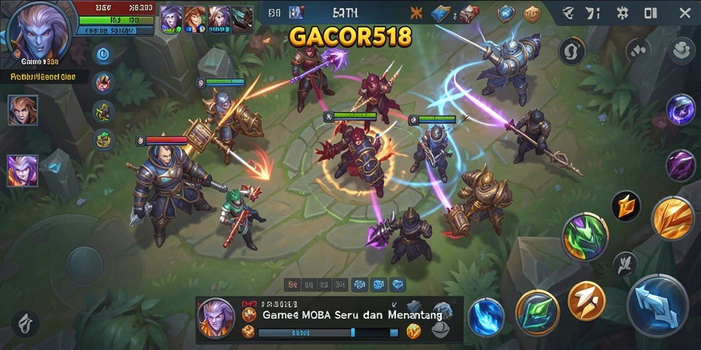 Tampilan gameplay GACOR518 yang menarik dan penuh aksi.