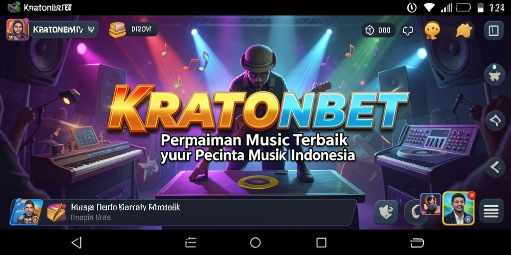 Tampilan seru gameplay <strong>KRATONBET</strong> saat pengguna menyanyikan lagu kesukaan.