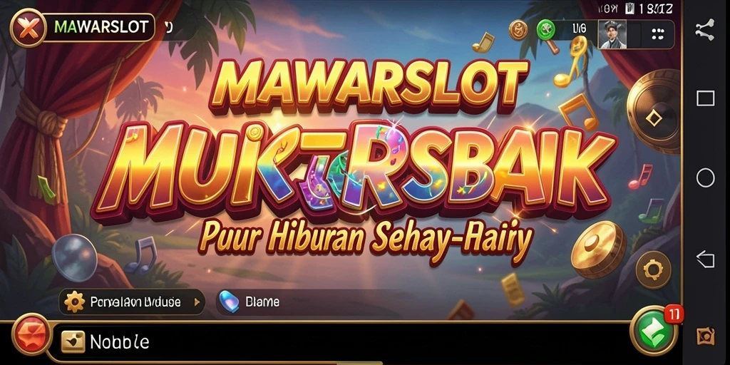 Screenshot gameplay MAWARSLOT dengan tampilan yang penuh warna.