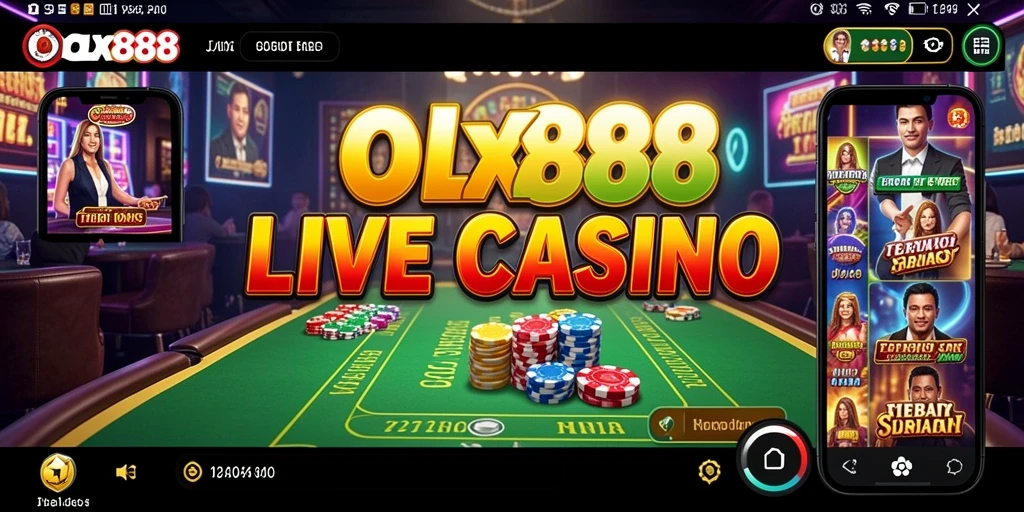 Pengalaman bermain Live Casino yang mendebarkan di OLX888.