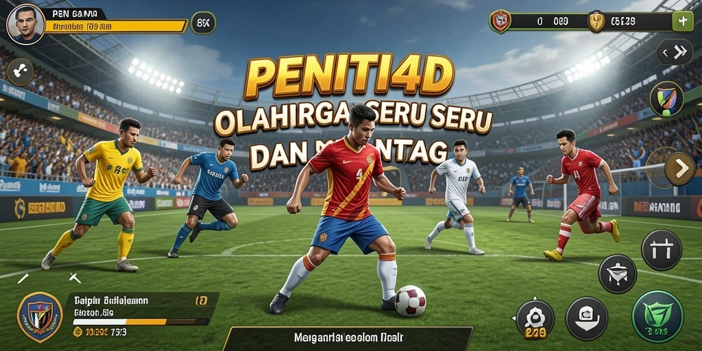 Tangkap aksi seru dalam gameplay olahraga di PENITI4D.