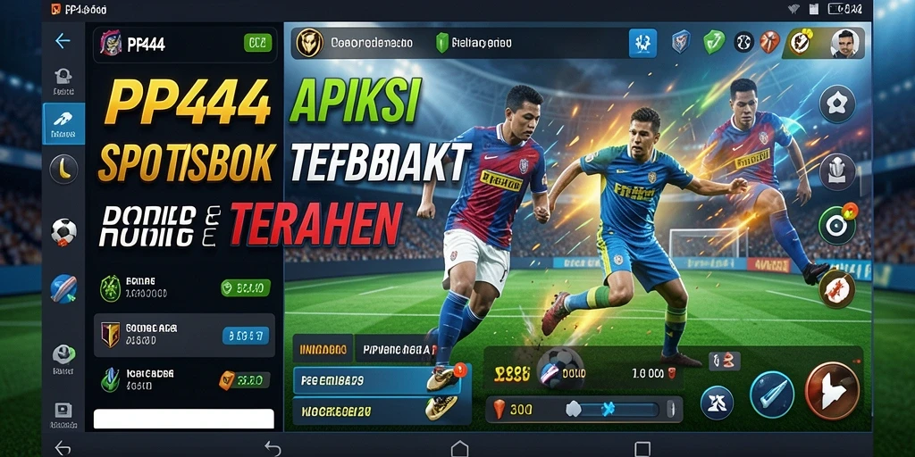 Tampilan gameplay Sportsbook yang menarik di PP444.